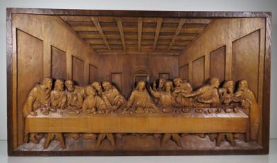 Das Abendmahl - Relief nach Leonardo da Vinci - Klenoty, umění a starožitnosti