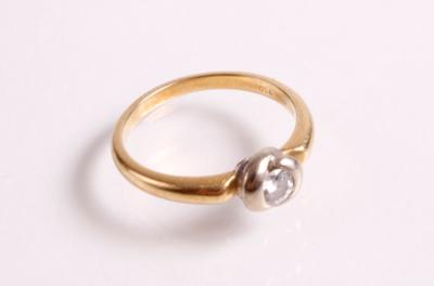 Solitärring ca. 0,20 ct - Jewellery, antiques and art