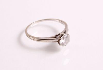 Solitärring ca. 0,75 ct - Jewellery, antiques and art