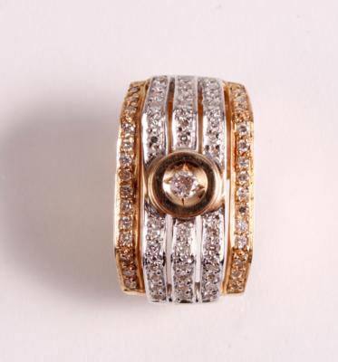 Brillant Diamant Anhänger zus. ca. 0,65 ct - Jewellery, antiques and art