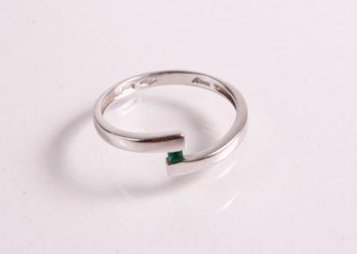 Smaragd Damenring - Jewellery, antiques and art