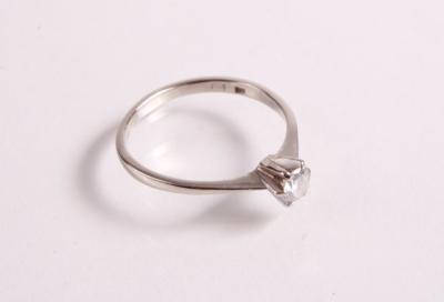 Solitärring ca. 0,30 ct - Jewellery, antiques and art