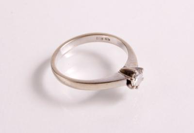 Solitärring ca. 0,35 ct - Jewellery, antiques and art