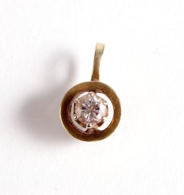 Brillant Anhänger ca. 0,30 ct - Gioielli, arte e antiquariato