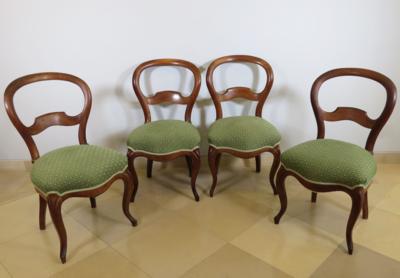 Vier Sessel, 19. Jahrhundert - Schmuck, Kunst & Antiquitäten