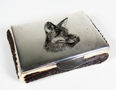 Zigarrenkiste "Fuchs" - Schmuck, Kunst & Antiquitäten