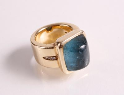 Brillant Turmalin Ring - Jewellery, antiques and art