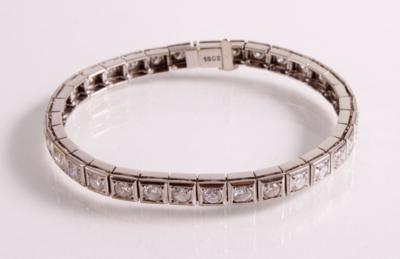 Brillantarmkette zusammen ca.4,95 ct - Jewellery, antiques and art