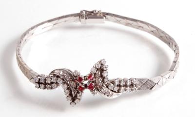 Diamant Armkette zus. ca. 1,10 ct - Jewellery, antiques and art