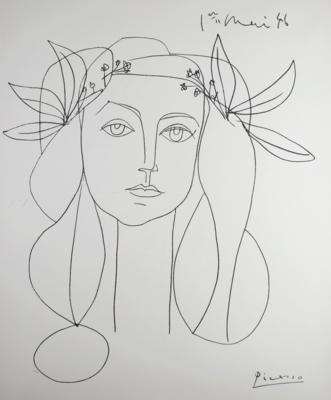 Druck nach Pablo Picasso (1981-1973) - Bilder und Grafiken aller Epochen