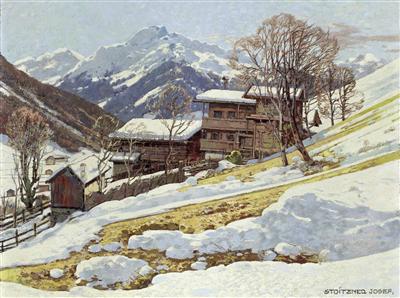 Josef STOITZNER* - Christmas-auction Furniture, Carpets, Paintings