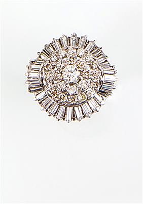 Diamantring zus. ca. 2 ct - Umění, starožitnosti, šperky – Salzburg