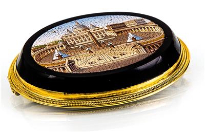 Mosaikbrosche "Vedute di Vatikan" - Umění, starožitnosti, šperky – Salzburg