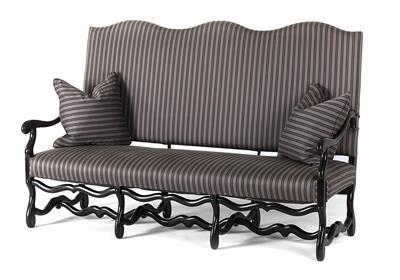 Napoleon III.-Sofa, Frankreich, 19. Jhdt. - Vánoční aukce - obrazy, koberce, nábytek