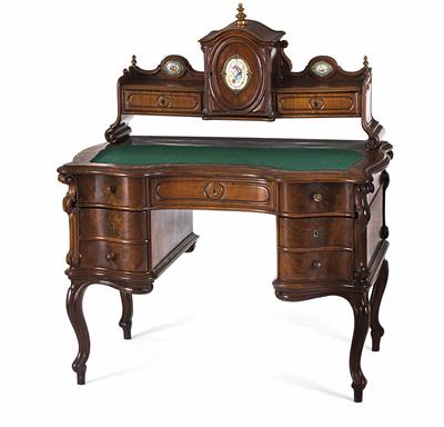 Schreibtisch, um 1850/60 - Christmas-auction Furniture, Carpets, Paintings