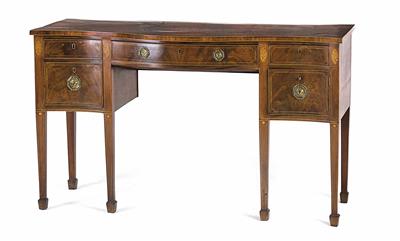 Sideboard in der Art von Thomas Sheraton, England, ursprünglich 4. Viertel 18. Jhdt. - Christmas-auction Furniture, Carpets, Paintings