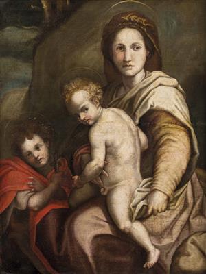 Florentinische Schule des 16. Jhdts. - Umkreis Jacopo da Carucci, genannt Pontormo - Velikonoční aukce