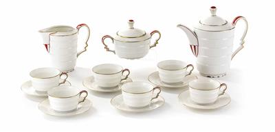 Kaffeeservice Art Deco, Rosenthal, Entwurf Friedrich Fleischmann (1887 - 1943) - Schmuck, Uhren und Antiquitäten