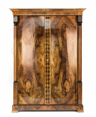 Biedermeierschrank um 1830 - Christmas-auction Furniture, Carpets, Paintings