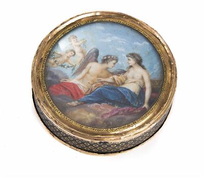 Dose, Frankreich Ende 18. Jahrhundert - Christmas-auction Furniture, Carpets, Paintings