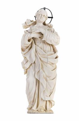Hl. Maria Immaculata, 17. Jahrhundert - Weihnachtsauktion - Möbel, Volkskunst