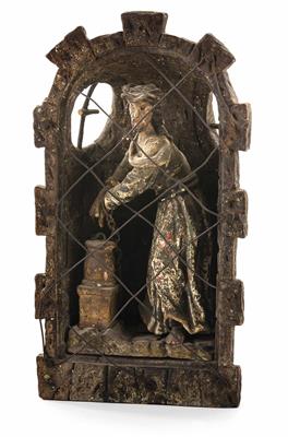 Christus an der Geißelsäule, Alpenländisch, 18. Jahrhundert - Nábytek