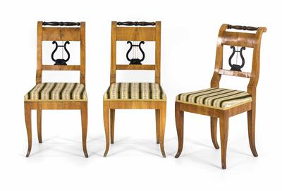 Drei Biedermeier-Sessel um 1820/30 - Mobili