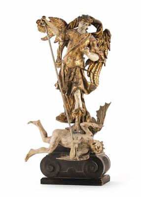 Hl. Erzengel Michael, Johann Peter der Ältere Schwanthaler - Möbel und Skulpturen