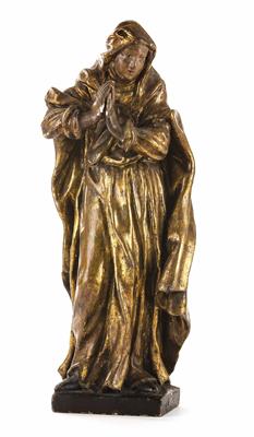Hl. Maria einer Kreuzigungsgruppe, Oberösterreichischer Kulturkreis, 18. Jahrhundert - Möbel und Skulpturen