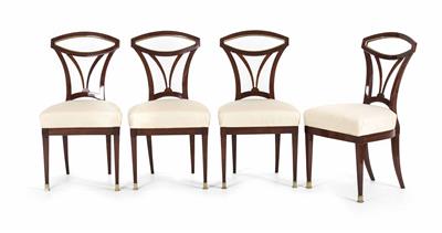Vier Wiener Biedermeier-Sessel um 1820/30 - Furniture