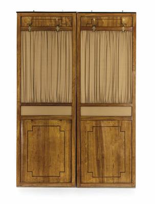 Zwei Paravent-Stellelemente der Biedermeierzeit, um 1820 - Furniture