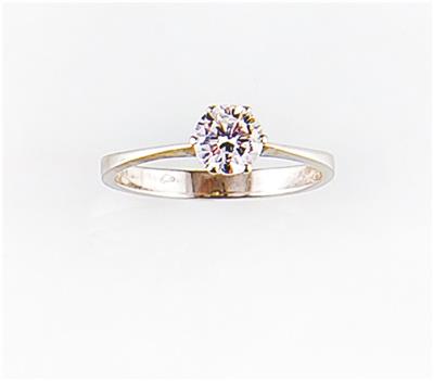 Solitärring ca. 0,70 ct - Jewellery, Watches and Craftwork