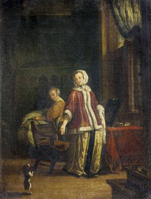 Frans van Mieris d. Ä., Nachahmer - Weihnachtsauktion