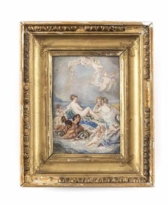 Miniaturist des 19. Jahrhunderts, nach Francois Boucher - Christmas auction