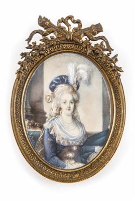 Miniaturist R. B. W., 19. Jahrhundert, nach Elisabeth Vigée - Le Brun - Weihnachtsauktion