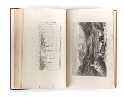 "Tombleson's Ansichten von Tyrol nach T. Allom's Zeichnungen und Johanna v. Isser geb. Grossrubatscher's Skizzen.", - Christmas auction