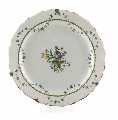 Teller, Frankreich, um 1800 - Christmas auction