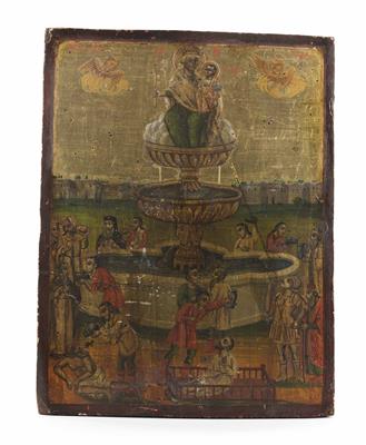 Griechische Ikone, um 1800 - Easter Auction