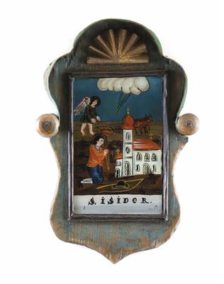 Hausaltar-Hinterglasbild, wohl 19. Jahrhundert - Easter Auction