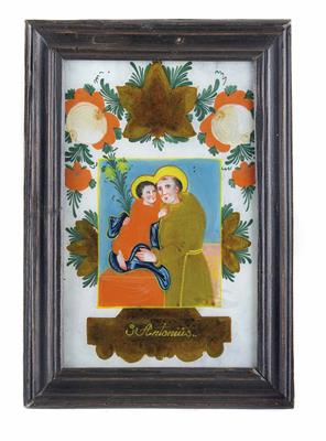 Hinterglasbild, Böhmen, 19. Jahrhundert - Easter Auction