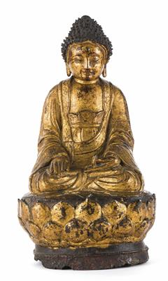 Medizinbuddha "Bhaisajyaguru", Ming-Dynastie, China, 16. Jahrhundert - Asta di pasqua