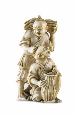 Netsuke, China, 19. Jahrhundert - Velikonoční aukce
