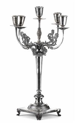 Neoklassizistischer Kerzenleuchter, Empirestil, 19. Jahrhundert - Asta di pasqua