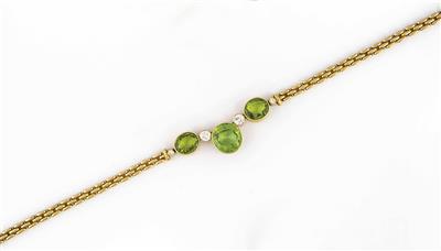 Brillantcollier zus. ca. 1,10 ct - Jewellery, watches and antiques