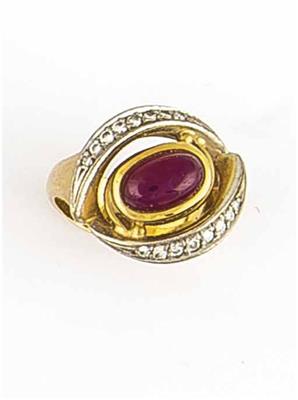 Brillantdamenring - Jewellery, watches and antiques