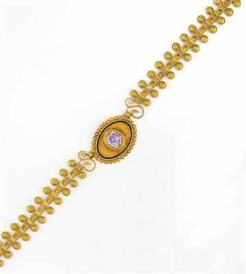 Klassizistisches Collier, 1. Drittel 19. Jahrhundert - Jewellery, watches and antiques