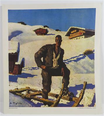 Antiquarischer Druck aus dem Kunstverlag Alfons Walde (1891-1958) - Arte moderna e contemporanea, grafica moderna