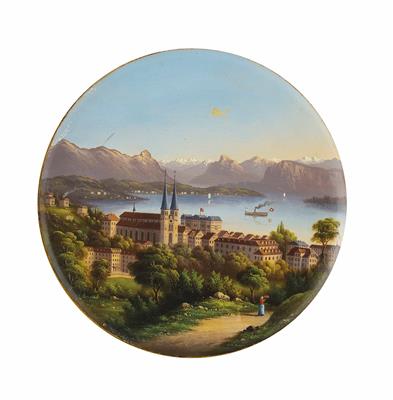 Bildteller "Luzern am Vierwaldstättersee", - Christmas auction