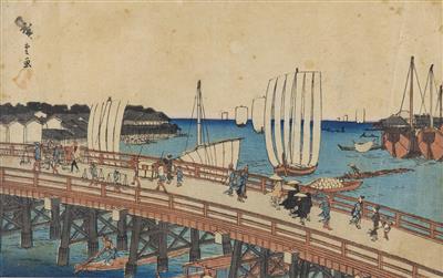 Utagawa Hiroshige - Vánoční aukce