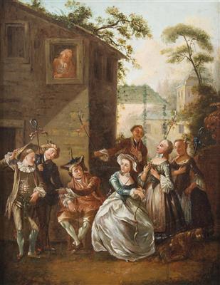 Flämische Schule des 18. Jahrhunderts, Umkreis Watteau - Easter Auction